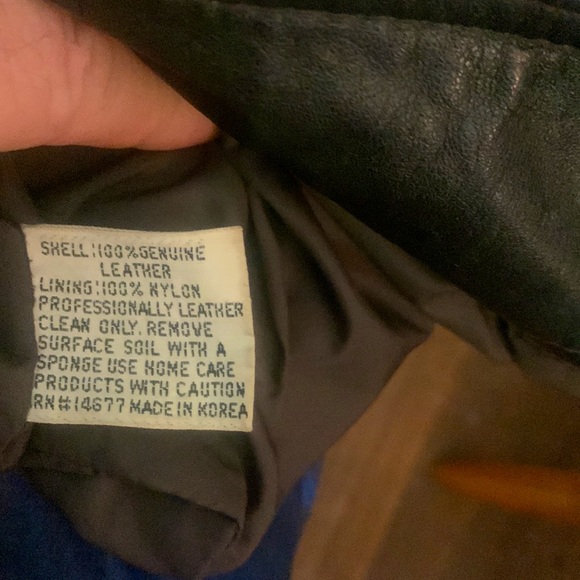 Hides at Alexander leather jacket - Picture 4 of 4